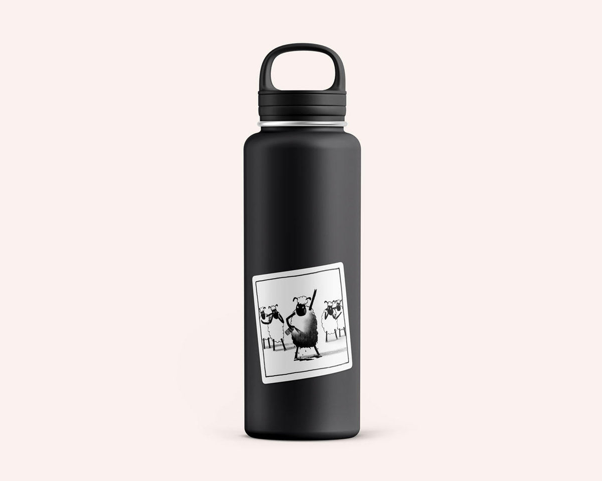 Make Yourself the Black Sheep Sticker - by nakedpastor
