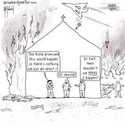 Making Bad Things Happen Digital Cartoon - by nakedpastor
