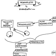 Meaningless Thoughts and Prayers Digital Cartoon - by nakedpastor