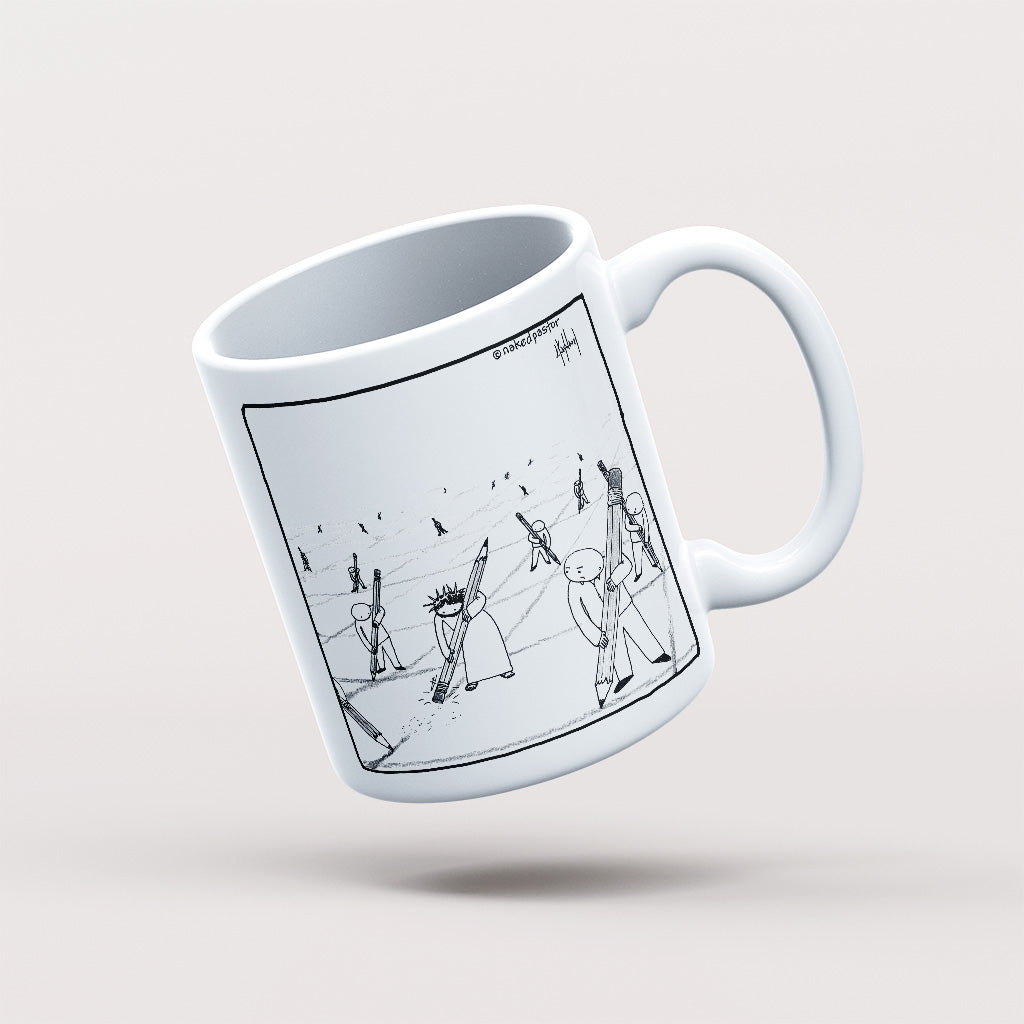 Eraser Mug - by nakedpastor