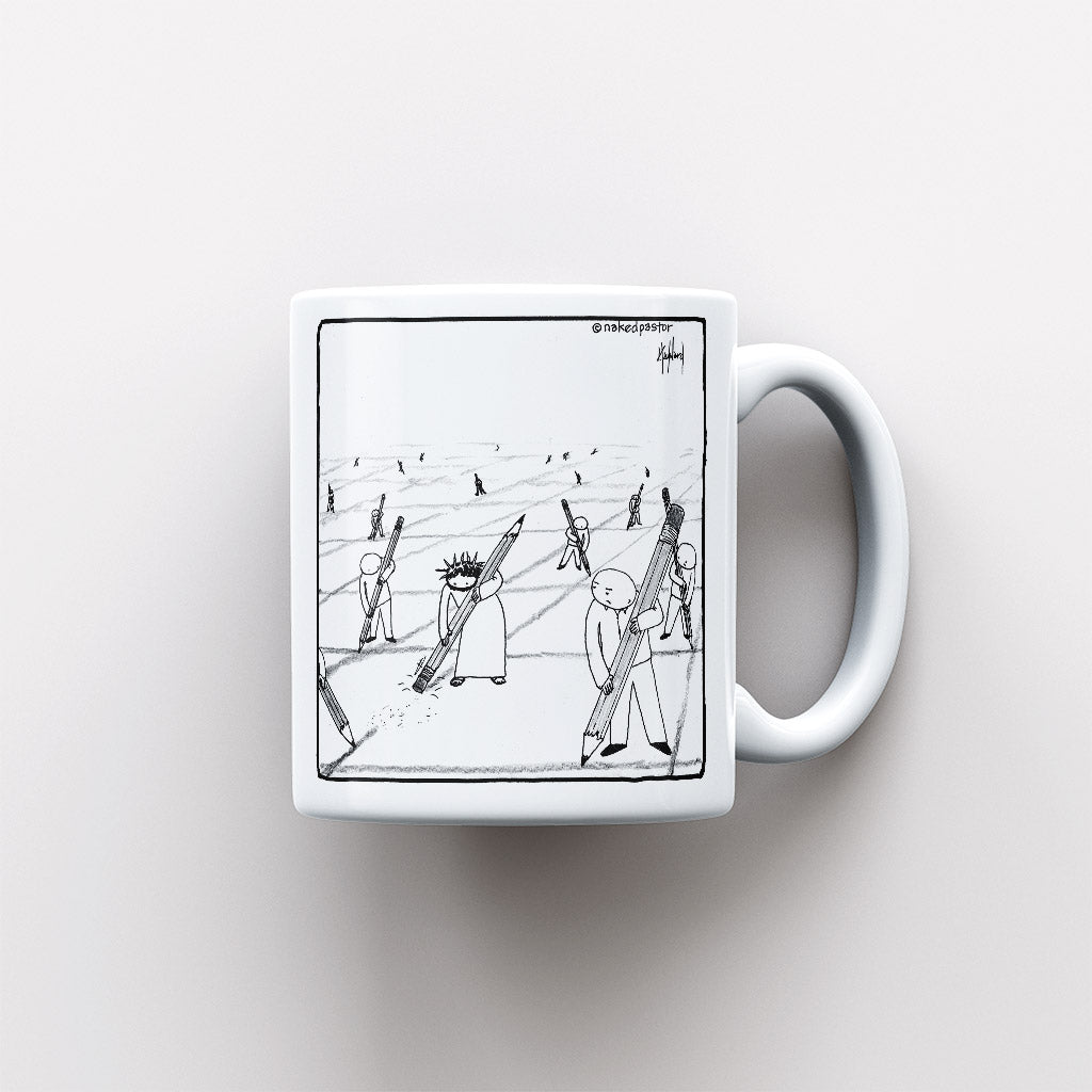Eraser Mug - by nakedpastor