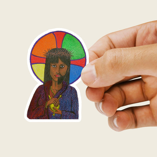 Jesus Neither Sticker - by nakedpastor