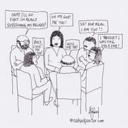 Not Alone Digital Cartoon - by nakedpastor