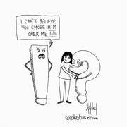 Choose Questions Digital Cartoon - by nakedpastor