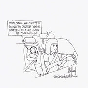 Really Good at Swearing Digital Cartoon - by nakedpastor
