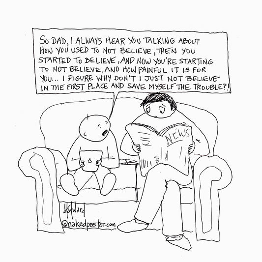Save Myself the Trouble Digital Cartoon - by nakedpastor