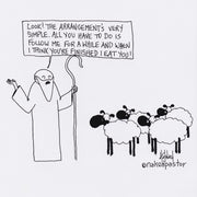 Simple Arrangement Digital Cartoon - by nakedpastor
