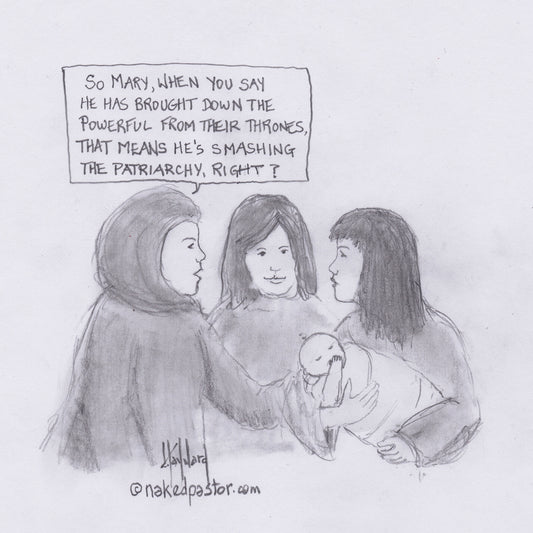 Smashing the Patriarchy Digital Cartoon - by nakedpastor