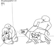 Spiritual Abuse in a Picture Digital Cartoon - by nakedpastor