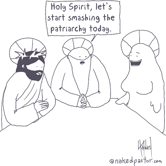 Start Smashing the Patriarchy Digital Cartoon