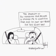 Staying Together Means Changing Together Digital Cartoon - by nakedpastor