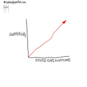 Stupid Explanations Digital Cartoon - by nakedpastor