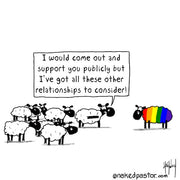 Support You Publicly Digital Cartoon - by nakedpastor