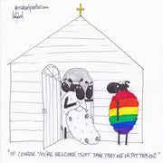 Take That Off or Put This On Digital Cartoon - by nakedpastor