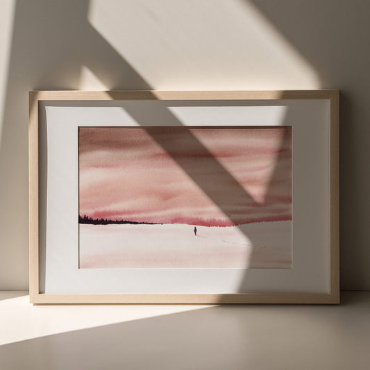 I Need to Leave Watercolor Print-Paintings-nakedpastor