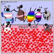 The Deep End of Love Digital Cartoon Download Digital Cartoon - by nakedpastor
