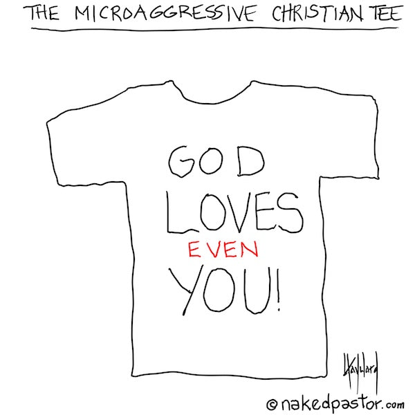 The MicroAggressive Christian Tee - by nakedpastor