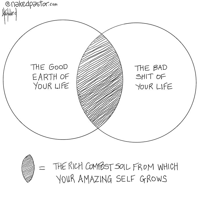 The Compost of Your Life Digital Cartoon