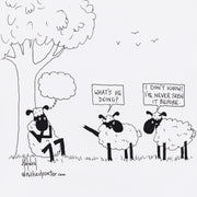 The Power of Negative Thinking Digital Cartoon - by nakedpastor