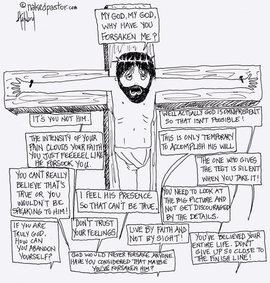 Theology Doesn't Help Digital Cartoon