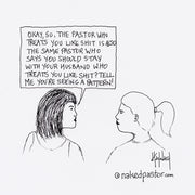 Treats You Like Digital Cartoon - by nakedpastor