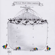 Trickle-Down Graceonomics Digital Cartoon - by nakedpastor