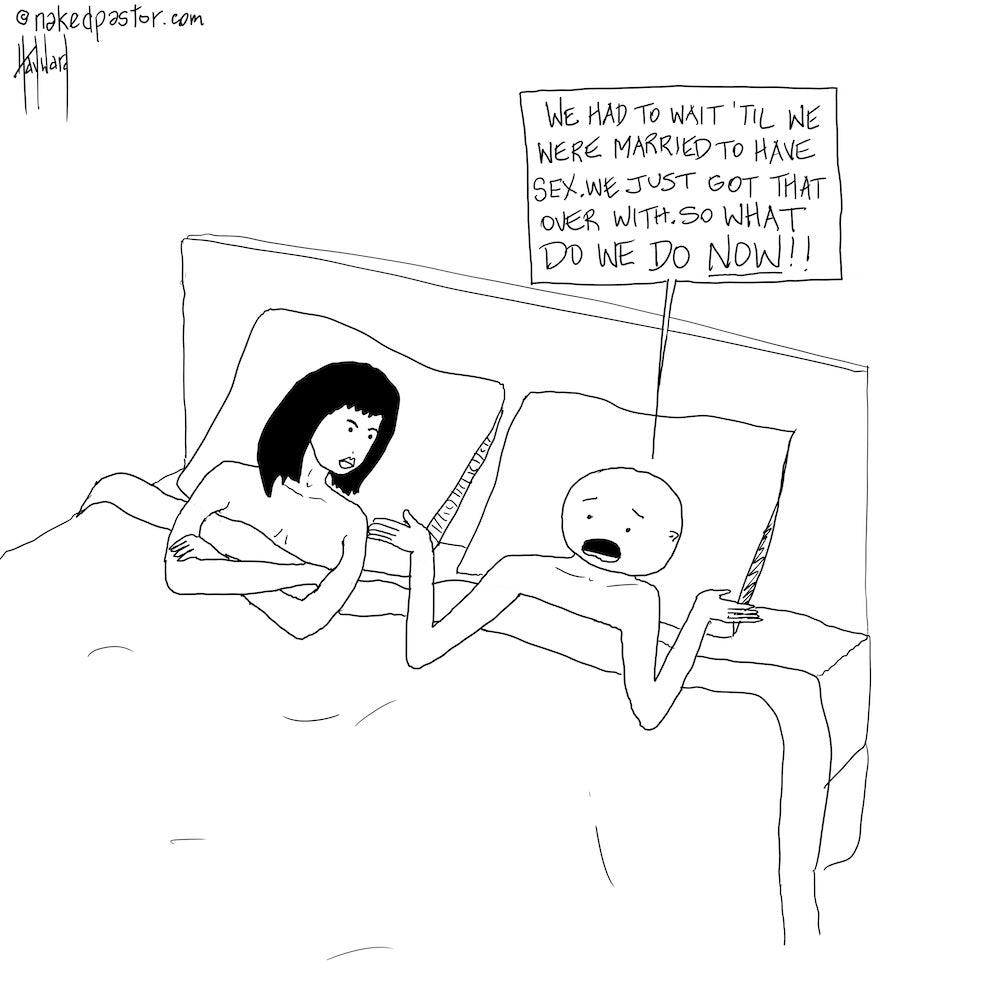 Wait Until We're Married Digital Cartoon - by nakedpastor