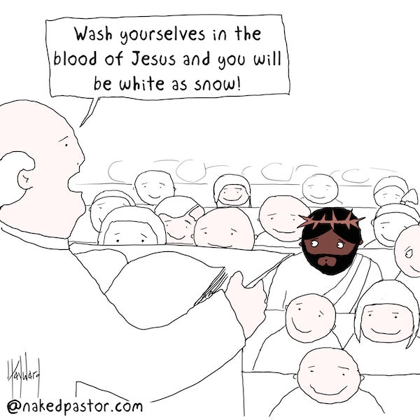 White as Snow Digital Cartoon - by nakedpastor