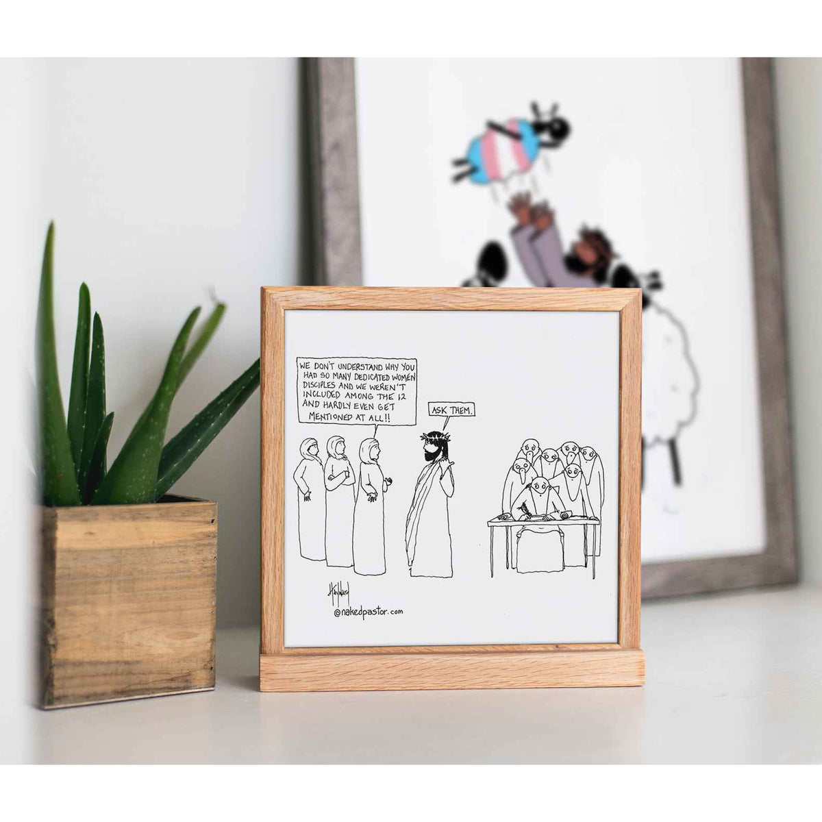 Women Disciples Print - by nakedpastor