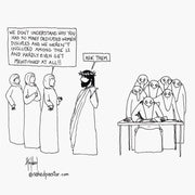 Women Disciples Digital Cartoon - by nakedpastor
