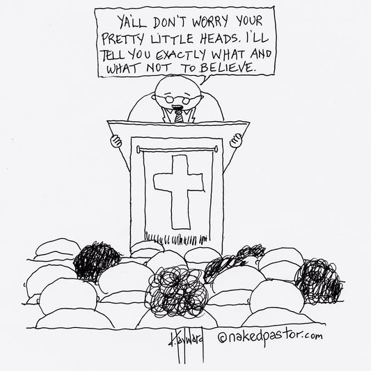 Pretty Little Heads Digital Cartoon - by nakedpastor