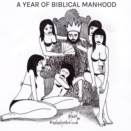 A Year of Biblical Manhood Digital Cartoon