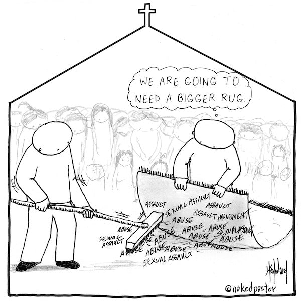 A Bigger Rug Digital Cartoon - by nakedpastor