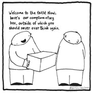 Complimentary Box Digital Cartoon - by nakedpastor