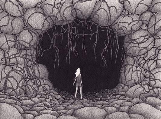 Cave Digital Drawing