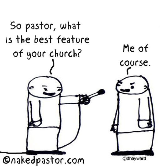 The Church's Best Feature Digital Cartoon - by nakedpastor