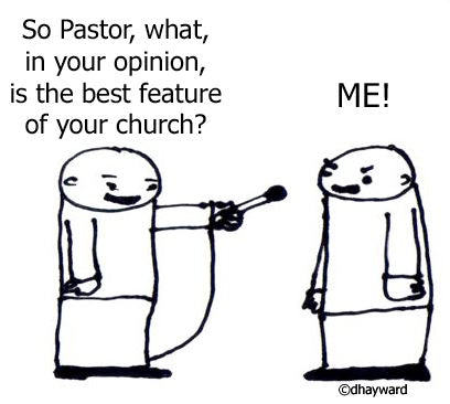 Church's Best Feature Digital Cartoon