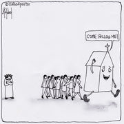 Come Follow Me Digital Cartoon - by nakedpastor