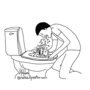 Deconstruction 101 Digital Cartoon - by nakedpastor