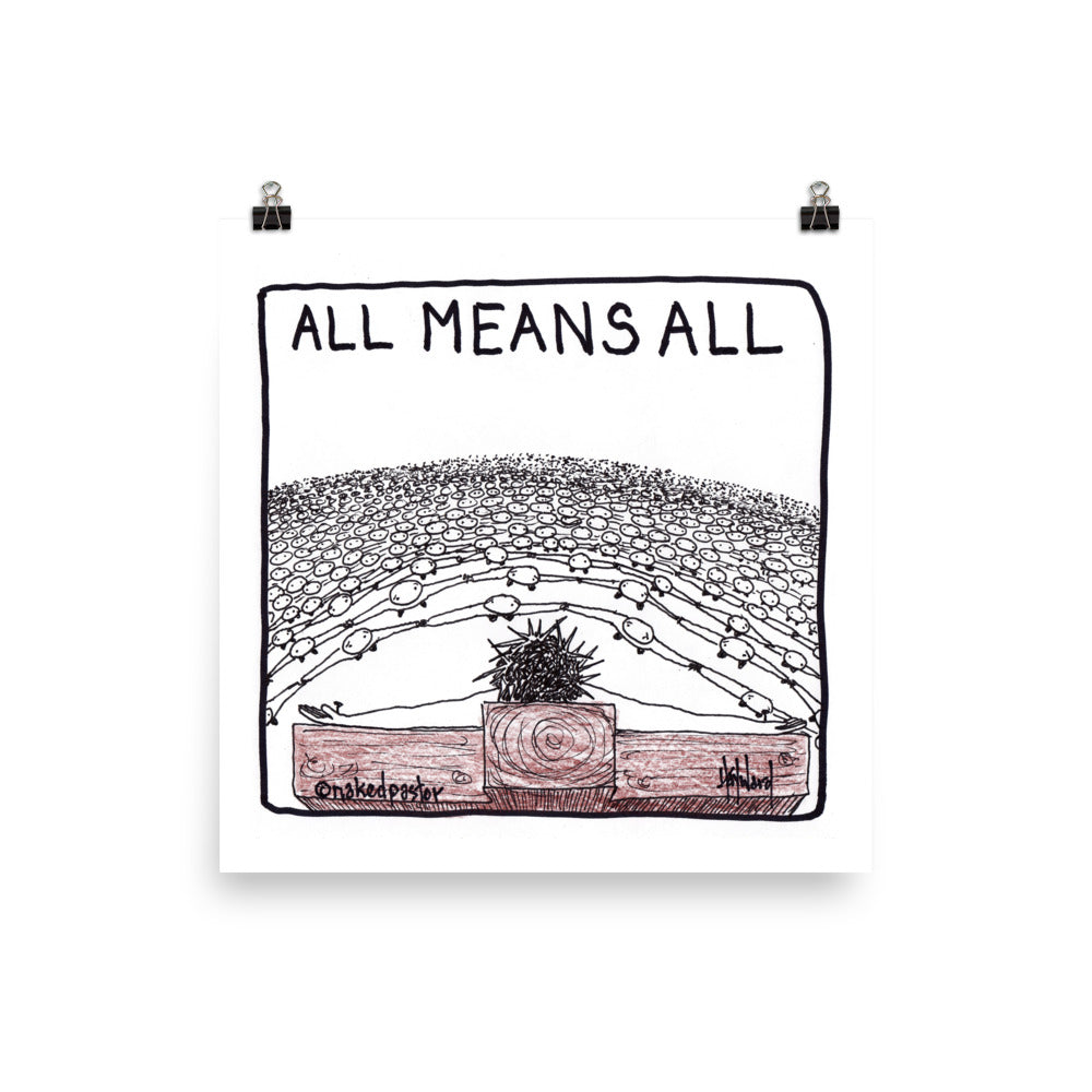 All Means All Print