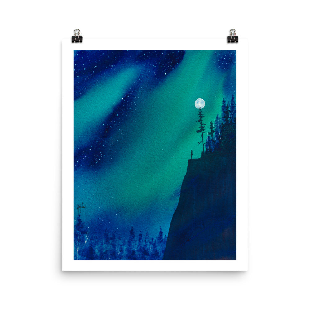 I Feel The Need To Be Seen Watercolor Print