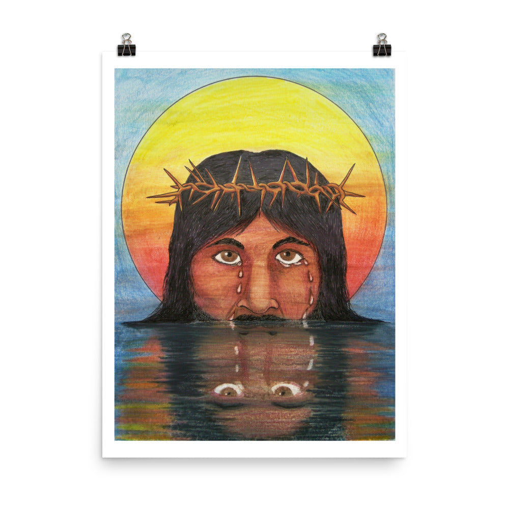 Jesus Cries Print