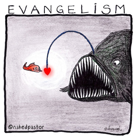 Evangelism Digital Cartoon