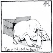 God Box Digital Cartoon - by nakedpastor