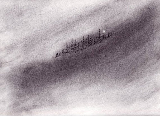 I Can Feel You Calling Me Charcoal Print-Drawings-nakedpastor