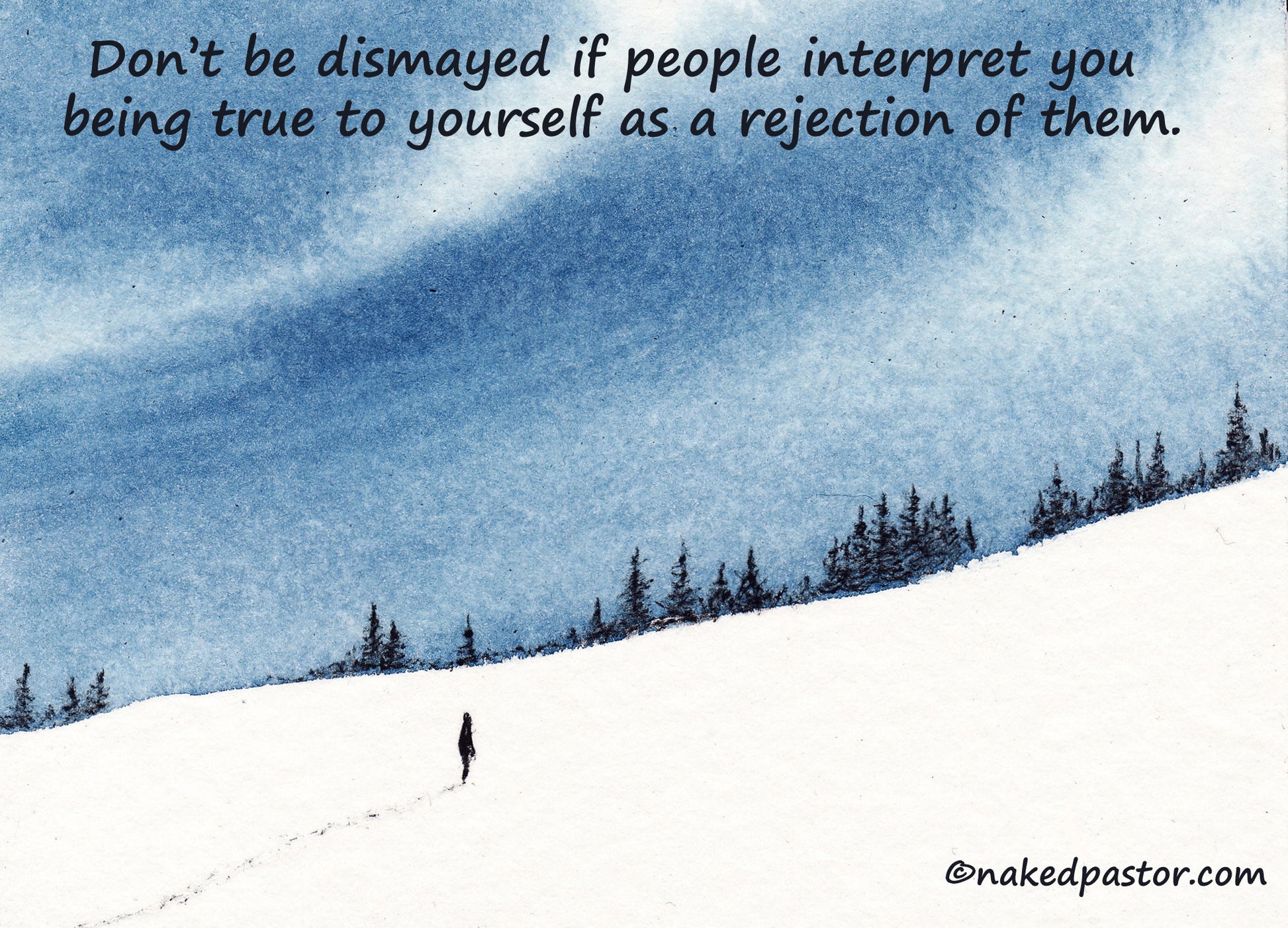 True to Yourself Print-Paintings-nakedpastor