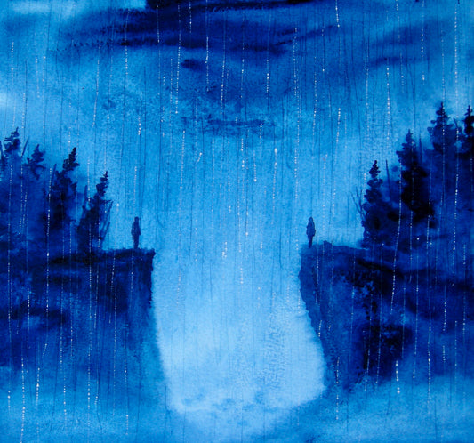 I Miss You Watercolor Print