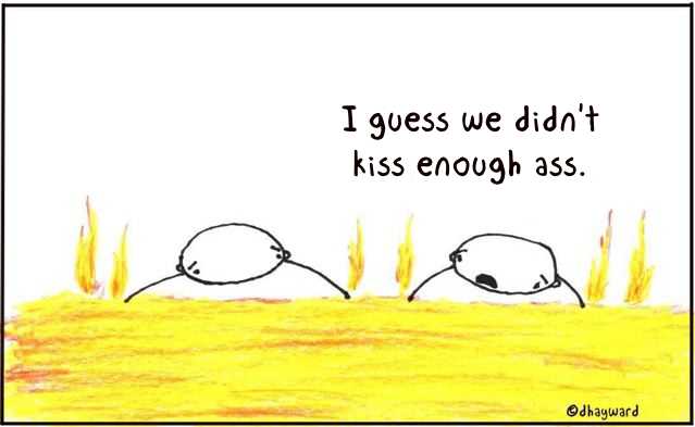 Kiss Digital Cartoon - by nakedpastor