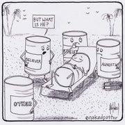 What Label Are You? Digital Cartoon - by nakedpastor
