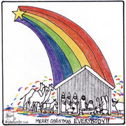 LGBTQ Christmas Digital Cartoon - by nakedpastor